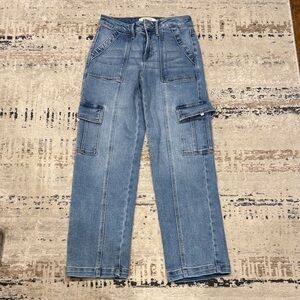 Classic Blue Straight Leg Women's Jeans